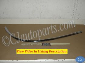 OEM 1959 1960 Cadillac Deville FLAT TOP RIGHT SIDE FRONT LOWER WINDSHIELD MOLDING TRIM